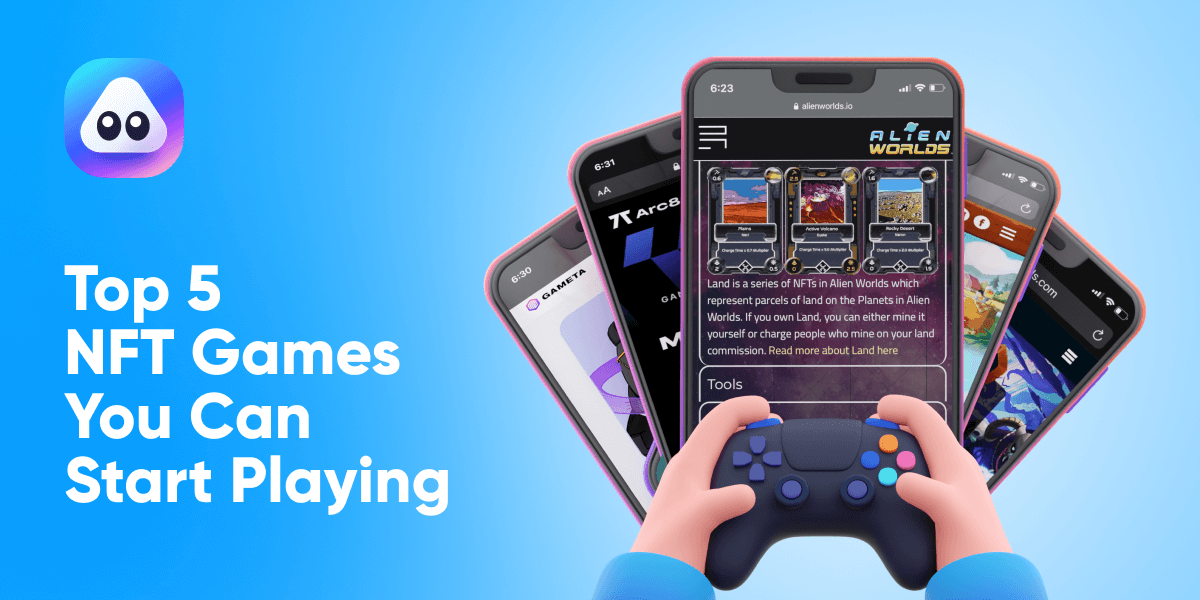 Top 5 NFT Games You Can Start Playing
